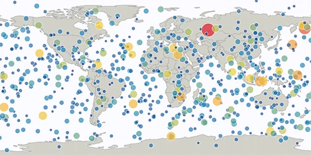 Bolas de fuego reportadas