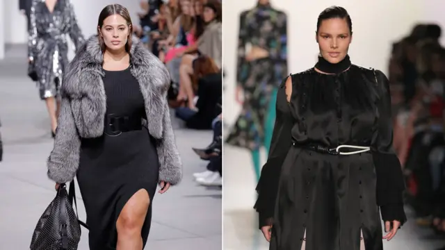 Ashley Graham dan Candice Huffine