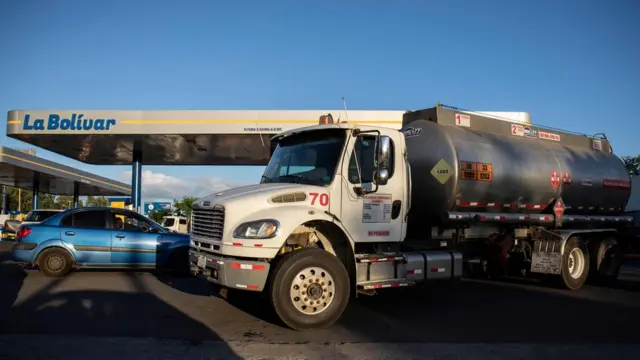 Estación de servicio de la DNP en Managua