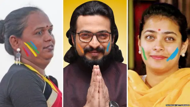 दिशा पिंकी शेख, अमोल कोल्हे आणि प्रणिती शिंदे