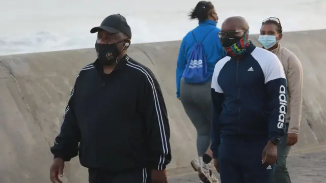 Le président sud africain Cyril Ramaphosa