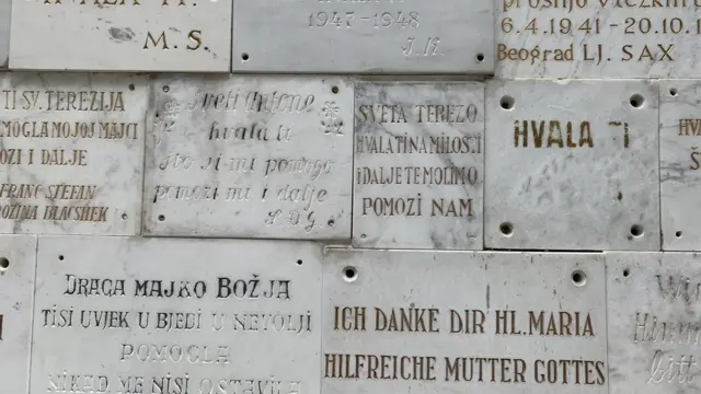 zahvalnice vernika na raznim jezicima