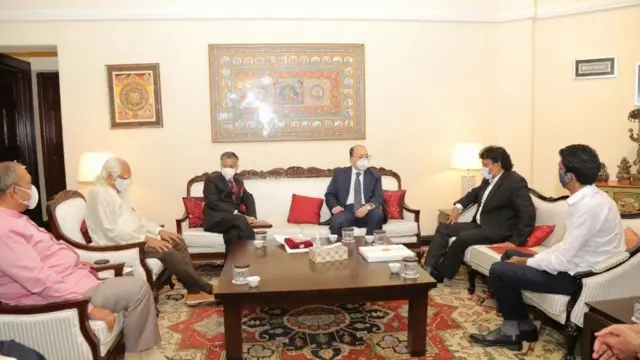 இந்திய வெளியுறவுத் துறை செயலருடன் தமிழ் முற்போக்கு கூட்டணி