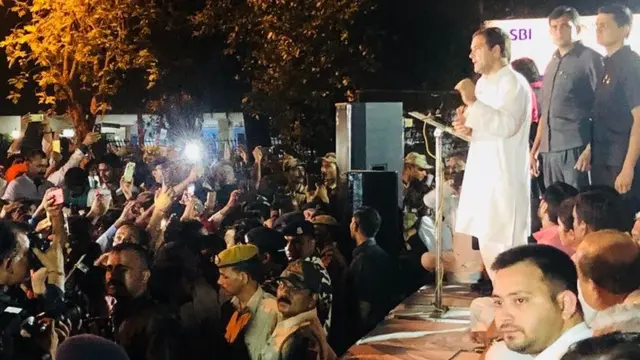 जंतर मंतर पर विरोध प्रदर्शन