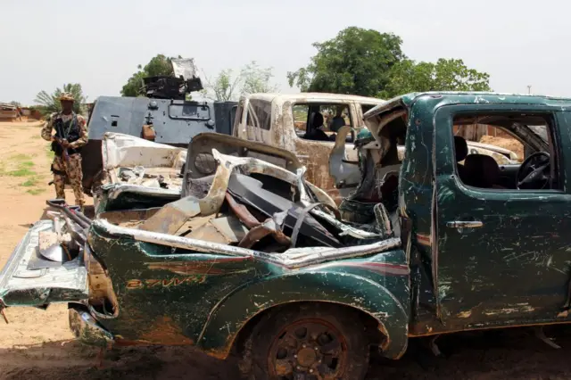 Har yanzu Boko Haram na kai hari kan al'umma da kuma jami'an tsaro jefi-jefi