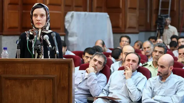 کلوتید ریس در دادگاه