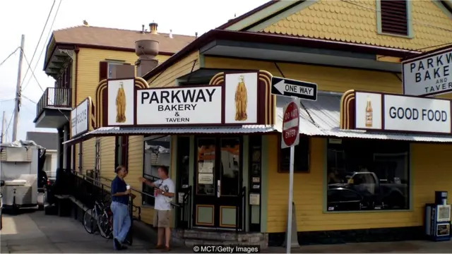 旅游，美国，新奥尔良，食物，三明治，文化