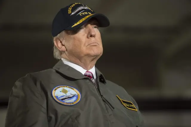 Donald Trump, el presidente de Estados Unidos.