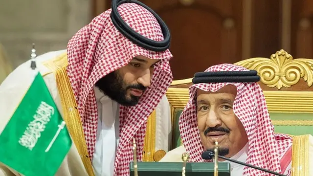 پاچا سلمان او محمد بن سلمان