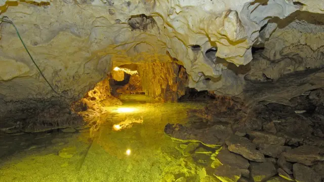 Un cenote de Yucatán