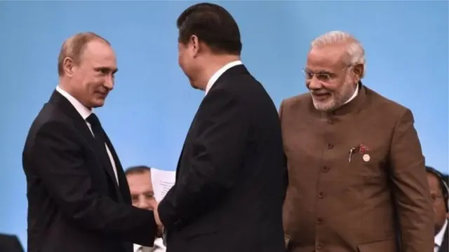 तेल, भारत, रूस, चीन