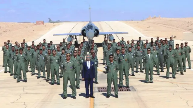 ભારતના વિદેશમંત્રી એસ. જયશંકરે મંગળવારે ઓવ્ડા ઍરબેઝ ખાતે આ કવાયતને નિહાળી હતી