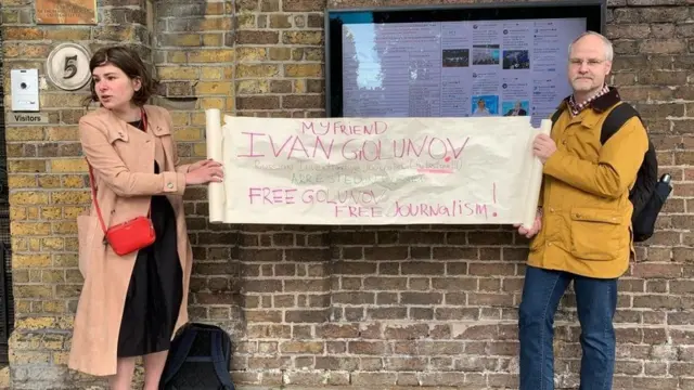 пикет в Лондоне