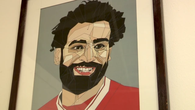 رسمة لمحمد صلاح