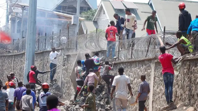 कङ्गोमा शान्ति शिविरमाथि आक्रमण