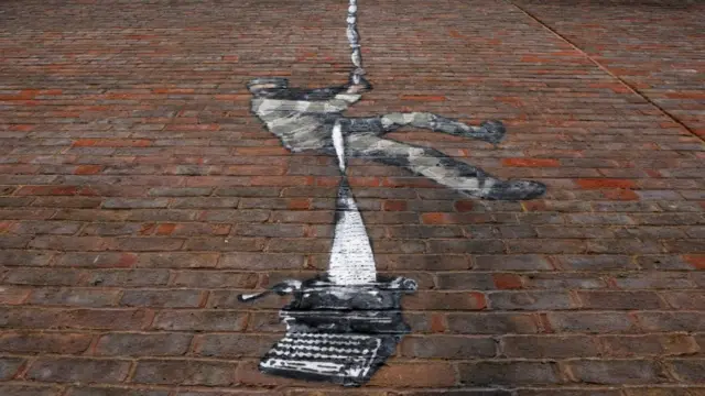 рисунок на стене Редингской тюрьмы