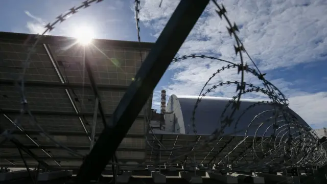 Сонячна електростанція в Чорнобилі