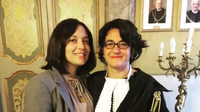 Manuela Magalhães e Susanna Schivo