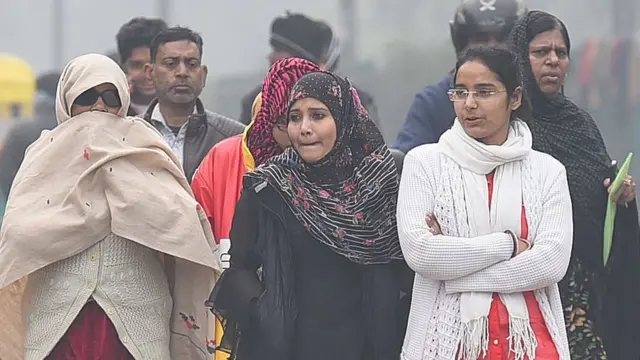 दिल्ली में ठंड