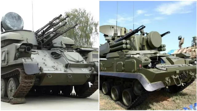 "Шилка" і "Тунгуска"