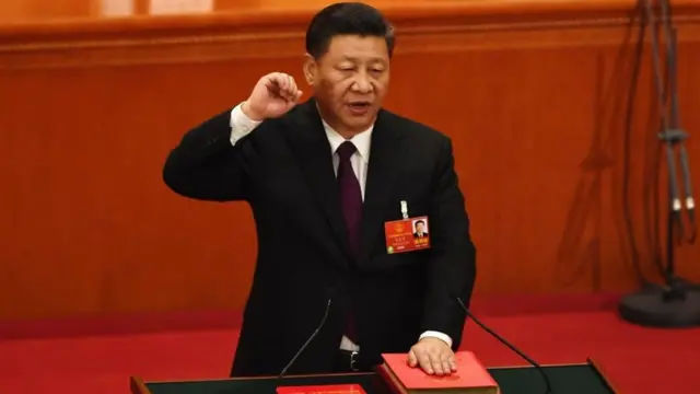 2018년 3월 시진핑이 연임에 성공한 이후 그는 3연임에 도전하고 있다