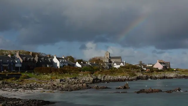 Абаттство на острове Айона.