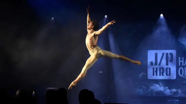 Полунін на сцені