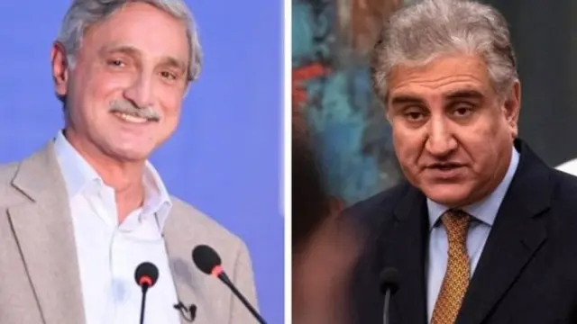 جہانگیر ترین اور شاہ محمود