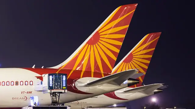 એર ઇન્ડિયાના વિમાનની તસવીર
