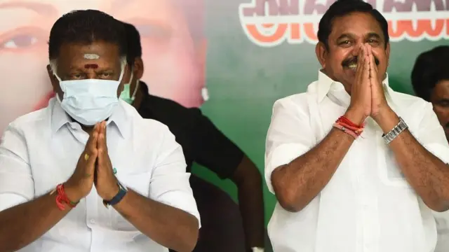 எடப்பாடி மற்றும் பன்னீர் செல்வம்