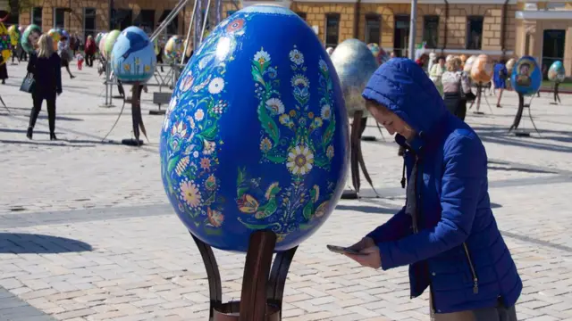 Виставка писанок на Софійській площі, 2017, Київ