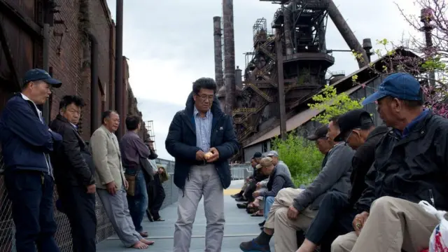 کارخانه فولاد در پنسیلوانیا