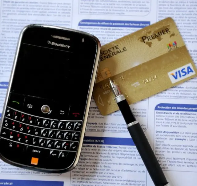 картка і телефон