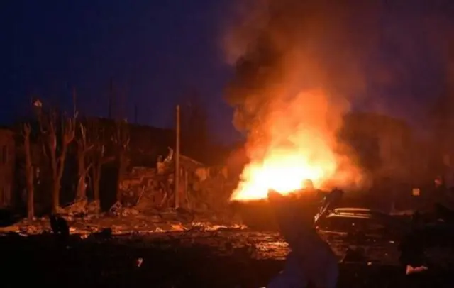 قصف ليلي على كييف