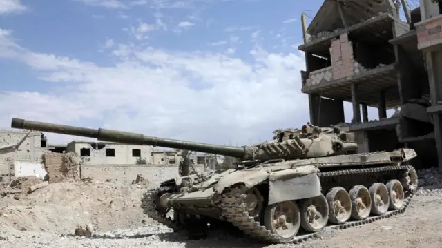 پیشروی ارتش سوریه در حومه دوما