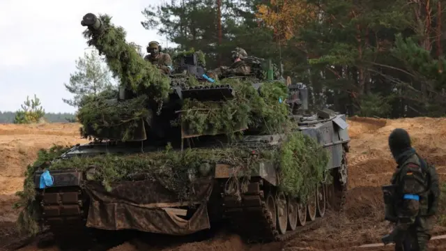 Танк Leopard 2A6 німецьких збройних сил