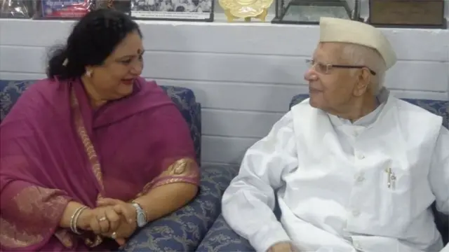 एनडी तिवारी रोहित शेखरसोबत