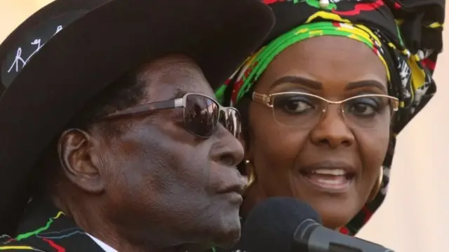 रॉबर्ट मुगाबे और ग्रेस मुगाबे