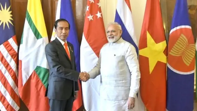 Joko Widodo, Modi, KTT ASEAN India