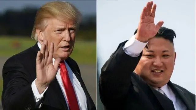 Trump na Kim