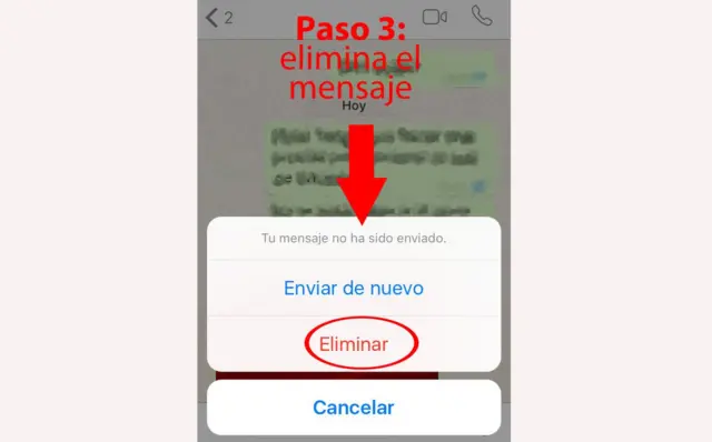 Paso 3: elimina la foto