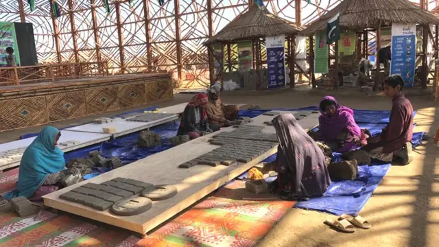 یاسمین لاری، پاکستان، تعمیرات، ماحولیات، ماحول دوست، سندھ، ٹھٹھہ،