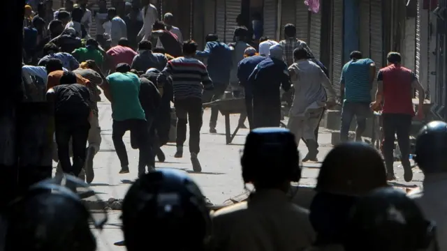 जम्मू और कश्मीर, पेलेट गन