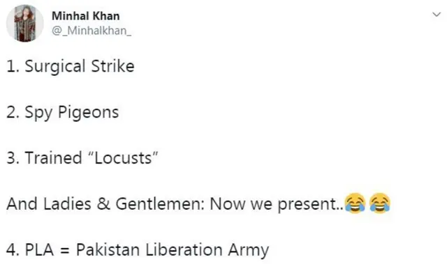 انڈیا اور پاکستان کے صحافتی معیار: 'اب پیش خدمت ہے پاکستان لبریشن آرمی'