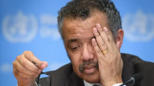 Дүйнөлүк саламаттыкты сактоо уюмунун жетекчиси Тедрос Гебрейесус