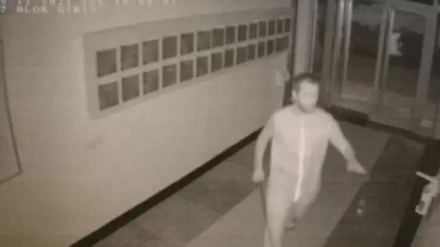 Can Göktuğ Boz olaydan sonra kılıcıyla apartmanının güvenlik kamerasına da yakalanmıştı