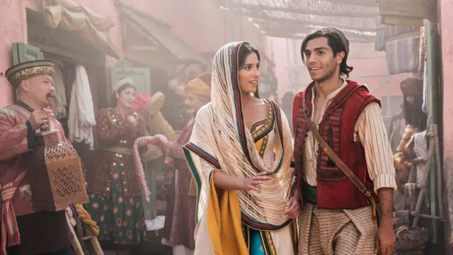 A still from Aladdin