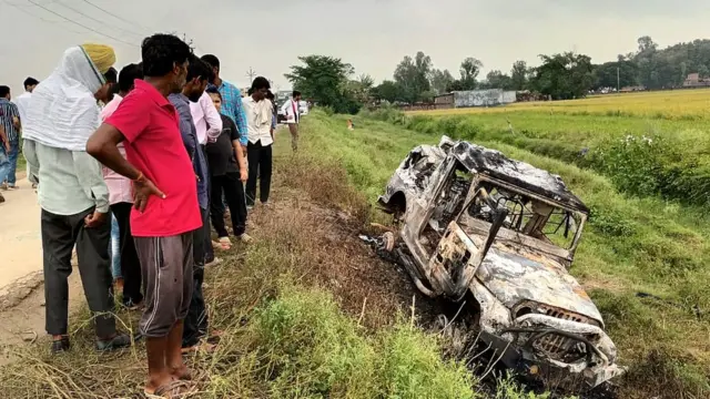 લખીમપુર ખીરીમાં રવિવારની ઘટના બાદ પરિસ્થિતિ તણાવપૂર્ણ છે
