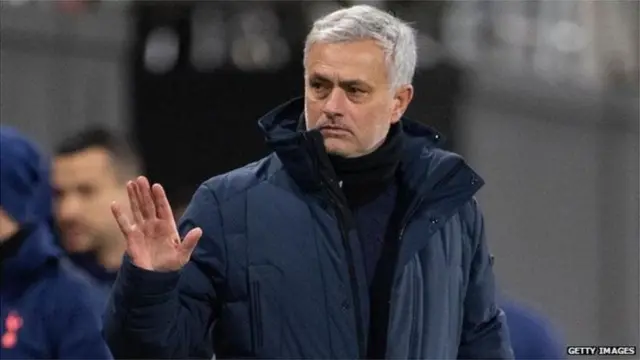 Kocha wa Roma Jose Mourinho