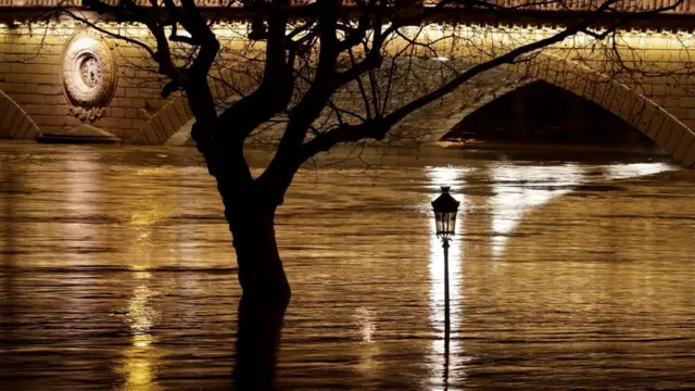 Наводнение в Париже